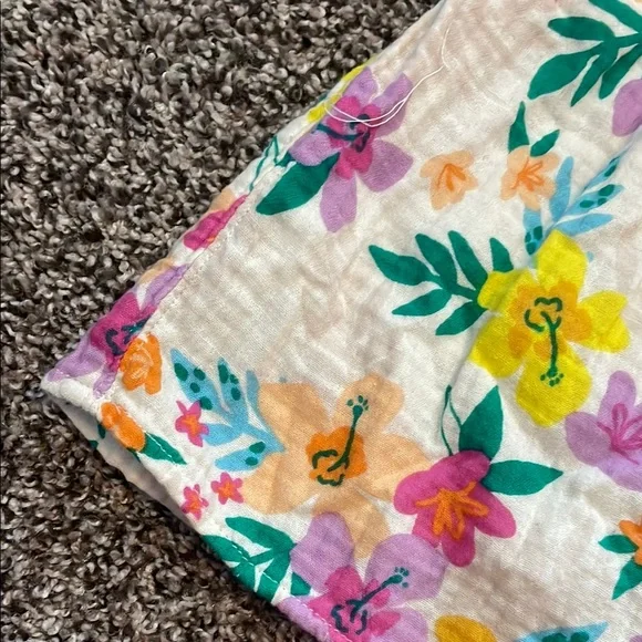 Cat & Jack Floral Tank Top - Multicolor - Picture 5 of 7